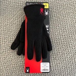 Spyder Core Conduct Glove, Small Black